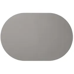 ASA Selection leather optic Tischset oval, cement