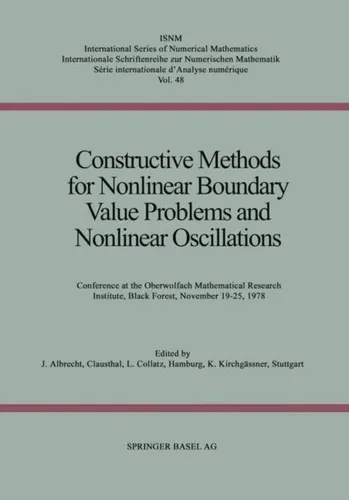 Constructive Methods for Nonlinear Boundary Value Problems and Nonlinear Oscilla