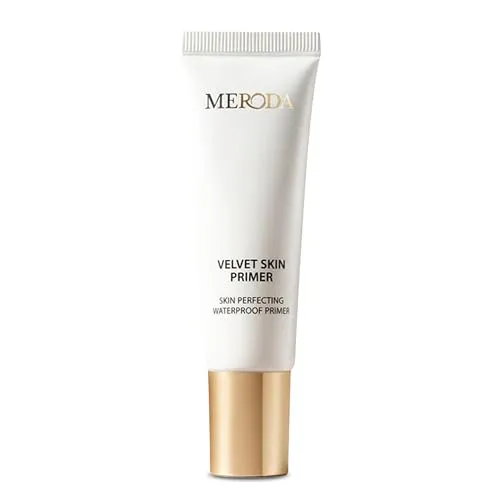 MERODA® Velvet Skin Primer – Pore Verfeinernder Make-Up Primer für alle Hauttypen - Dieser Primer sorgt mit seiner feinen Textur für eine perfekte Basis und ein makelloses Finish. Ideal für alle Hauttypen und schützt zudem vor UV-Strahlen. Perfekt für jeden Anlass! Der Primer unterstützt die Pflege und ist einfach aufzutragen.