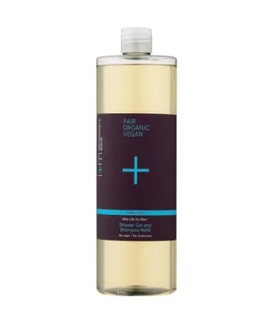 i+m Wild Life for Men Shower Gel and Shampoo Refill - Shampoos: 1 Liter Nachfüllflasche aus 100% recyceltem Plastik, vegan und umweltfreundlich, spart Verpackungsmüll und Kosten.