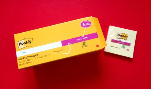 Post-it Schreibtisch Organizer gefüllt Silber