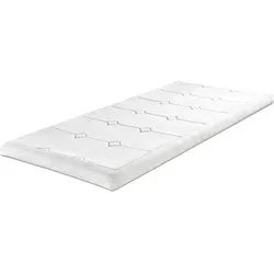 Bestschlaf Visko-Mineralschaum Klima-Wendeauflage Plus Spezial, Höhe 8 cm - Matratzenauflagen für ein perfektes Schlafklima – Ideal für höhere Gewichte, elastisch und komfortabel für erholsamen Schlaf.