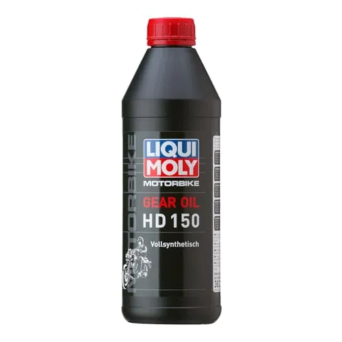 Liqui Moly 3822 Getriebeöl 1l - Vollsynthetisches Getriebeöl für Harley-Davidson-Motorräder, bietet optimale Schmierung und Druckbeständigkeit bei allen Temperaturen.