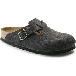 Birkenstock Boston Wollfilz Clog für Unisex-Erwachsene - Bequeme Hausschuhe aus hochwertigem Wollfilz, ideal für gemütliche Abende zu Hause und für perfekten Tragekomfort.