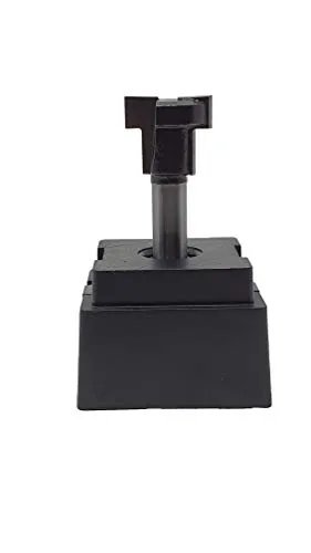 jjw-germany NR 48 HM - Oberfräser T-Nutenfräser Z= 2 D1= 19,5x7,0 mm / D2= 12,6x9,5mm für Sechskantschraube M12, Schaft 8,0 x 32mm