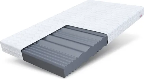 FDM Comfort Plus Schaumstoffmatratze 80x200 cm - 7-Liegezonen & Allergikergeeignet - Matratze mit 7 Stützzonen für optimalen Komfort und Halt. Härtegrad H3 reduziert Rückenschmerzen. Abnehmbarer, waschbarer Bezug für hygienische Frische.