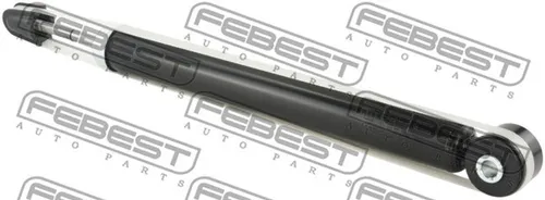 FEBEST Stoßdämpfer 04110-003R für MITSUBISHI - Hochwertiger Teleskop-Stoßdämpfer für die Hinterachse, mit geprüfter Gasdruck-Technologie für zuverlässige Leistung und optimale Fahrstabilität.