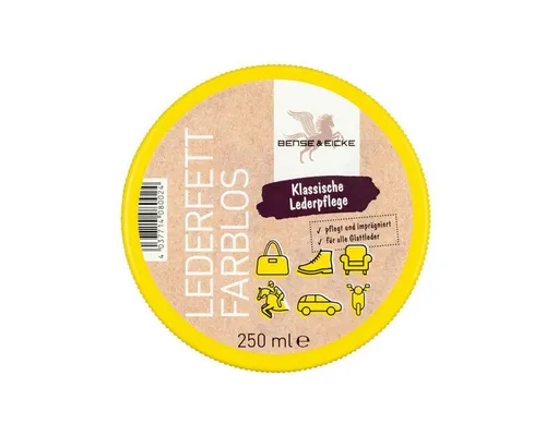 Bense & Eicke Lederfett farblos 250 ml Lederfett (Packung)