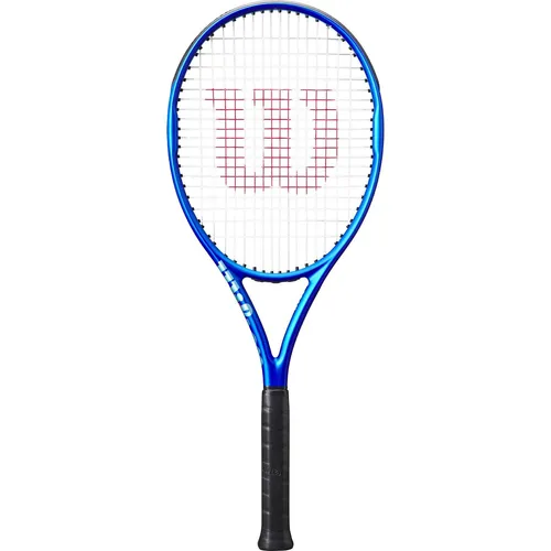 Wilson Tennisschläger Ultra Team V5 - 100in, 280g, elektrikblau, besaitet - Tennisschläger mit explosiver Performance, ideal für Teamspieler. Die SI3D-Technologie sorgt für maximale Power und ein verbessertes Spielgefühl durch den leichten Carbonfaserrahmen.