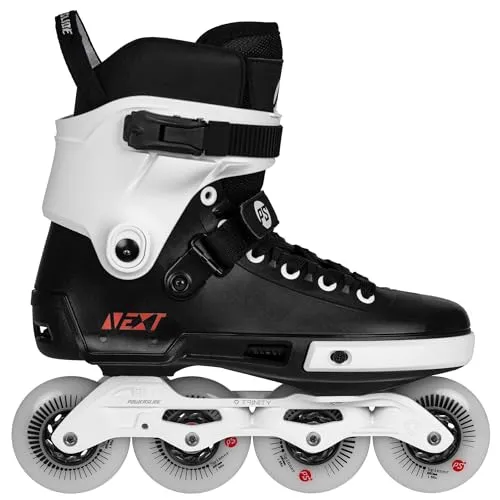 POWERSLIDE NEXT 80 Inline Skate 2025 core black - 44-45 - Fitness Skates mit einem robusten Hardboot und innovativem TRINITY 3-Punkt-Montagesystem für optimale Geschwindigkeit und Kontrolle in der Stadt.
