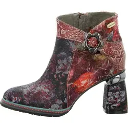 Laura Vita Ankle Boots Damen 32313237323832 Rot 36 EU - Stilvolle Ankle Boots für Damen in auffälligem Rot, ideal für jeden Anlass und bequem im Tragen.