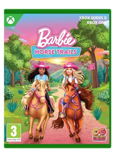 Barbie Horse Trails - Microsoft Xbox One - Abenteuer mit Barbie in einem offenen Spielwelt! Erlebe spannende Quests, pflege deinen Pferdefreund Lucky und entdecke die Schönheit des Canterbury Trails Parks.