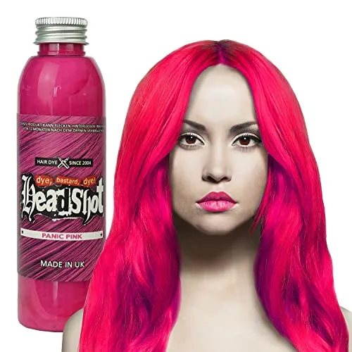 Pinke Haarfarbe Headshot Panic Pink, Semi-permanente Haartönung 150 ml