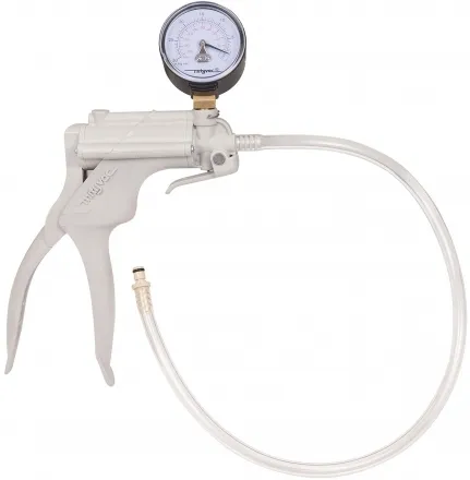 Ikelite Vakuumpumpe mit Anzeige - 47011 - Druckluftzubehör mit präziser Anzeige für effektives Vakuumieren, ideal für Unterwasserfotografie und -videografie.