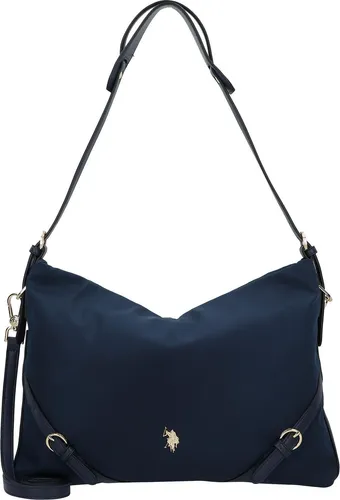 U.S. Polo Assn. Houston Schultertasche 37 cm - Stilvolle Begleiterin in Blau - Handtaschen mit praktischem 37 cm Format, ideal für den Alltag und mit hochwertigem Design für modebewusste Frauen.
