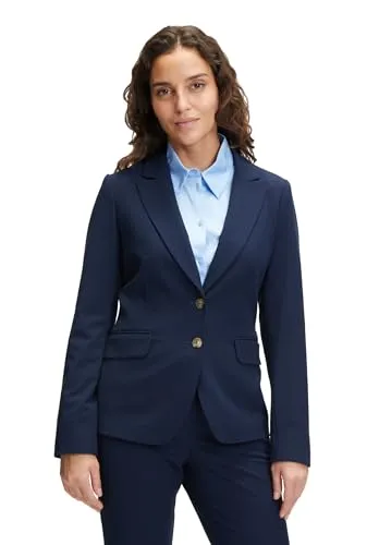 Betty Barclay Jackenblazer - Eleganter Jackenblazer in Dunkelblau, ideal für Business und Freizeit, mit hochwertiger Materialmischung für optimalen Tragekomfort.