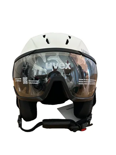 uvex instinct visor Skihelm - robuster Schutz für Damen und Herren - Skihelme & Snowboardhelme mit optimierter Belüftung und schlagfester Außenschale, ideal für sicheres Fahren bei mittlerer Sonneneinstrahlung.
