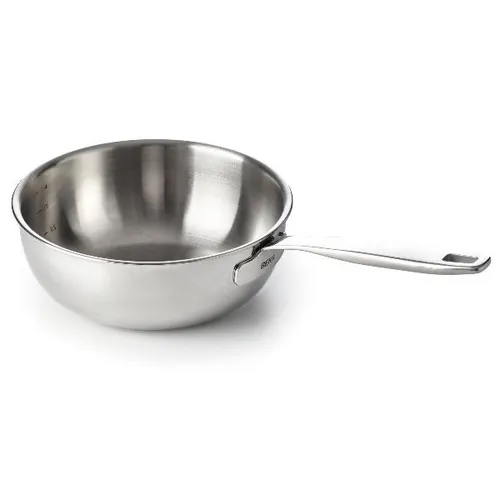 Beka Maestro Edelstahl-Kochtopf - Konische Sauteuse 1,5L, Ø 20cm - Beka Maestro Sauteuse – 1,5L, Ø 20cm, ideal für feine Saucen. Hergestellt aus hochwertigem Edelstahl mit exzellenter Wärmeleitung für energieeffizientes Kochen. Spülmaschinenfest und für alle Herdarten geeignet.