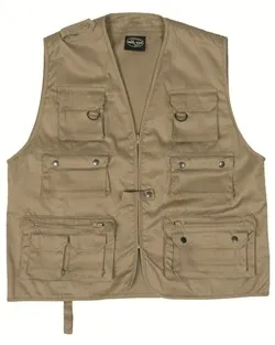 Mil-Tec Jagdweste XXL - Militär Jagd- und Anglerweste schwarz - Jagd- und Anglerweste mit 14 Taschen für optimalen Stauraum, ideal für Jäger und Angler, robustes Material aus 80% Polyester und 20% Baumwolle.