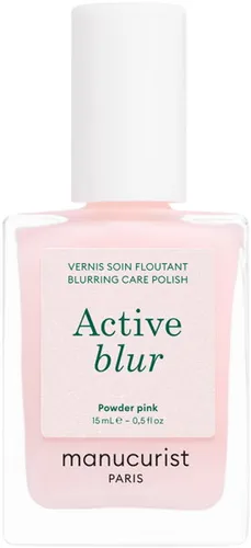 Manucurist Active Blur - Pflegender Nagellack mit Mattrosa Effekt - 15 ml - Pflegender Nagellack mit pudrig-roséfarbenem Finish, das Unebenheiten kaschiert und den Nägeln einen strahlenden Glow verleiht. Ideal für eine einfache Anwendung ohne Base- oder Topcoat.