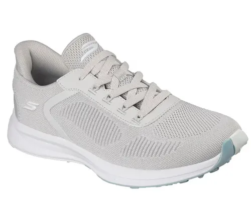 Skechers GO Damen Club Golfschuh, Grau, Größe 39 EU - Atmungsaktive Golfschuhe mit wasserabweisendem Obermaterial für optimalen Komfort und trockene Füße. Die strapazierfähige Gummi-Außensohle sorgt für hervorragende Traktion auf dem Golfplatz.