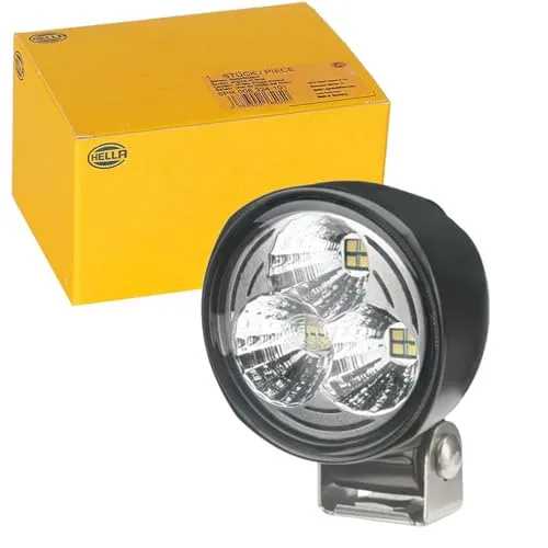 HELLA Modul 70 Gen. 3.2 LED Arbeitsscheinwerfer 1800lm - Autoscheinwerfer-Komplettsets mit 3 Hochleistungs-LEDs für optimale Nahfeldausleuchtung, schwenkbare Montage und lange Lebensdauer dank integrierter Überhitzungsschutz.