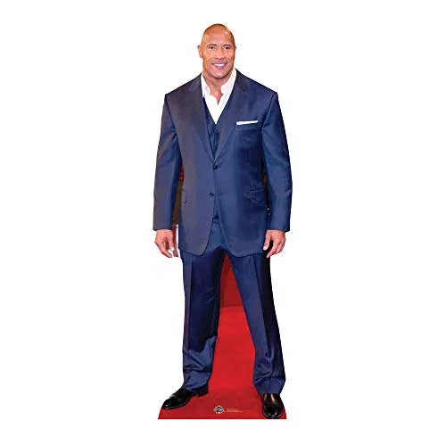 Celebrity Pappaufsteller Dwayne (The Rock) Johnson (195cm)