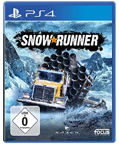 Snow Runner - PS4 [EU Version] - Offroad-Spiel für PS4 mit anpassbaren Fahrzeugen und realistischer Physik-Engine. Erleben Sie extreme Landschaften und gründen Sie Ihr eigenes Transportunternehmen!