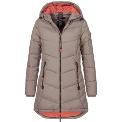Sublevel Damen Jacke D51160E44505A in Light Mud Brown - Stylische Sublevel Damen Jacke in Light Mud Brown (Größe M); hochwertiges Design für vielseitige Trageanlässe und optimalen Komfort.