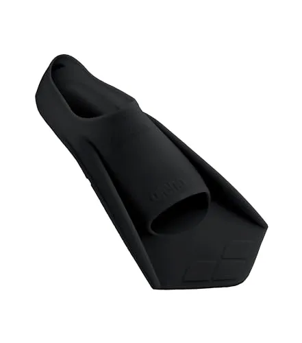 ARENA Trainingsflosse Powerfin - Flossen für Fitness- und Wettkampfschwimmer, verbessern die Beinarbeit und Krafttraining, aus weichem, PVC-freiem Silikon für höchsten Tragekomfort.
