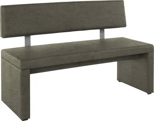 OTTO home Sitzbank Charissa, mit Lehne, Breite 140, 160 oder 180 cm