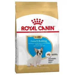 ROYAL CANIN French Bulldog Junior 3kg - Hundefutter für Französische Bulldogge-Welpen bis 12 Monate, stärkt das Immunsystem mit Präbiotika und leicht verdaulichen Proteinen für eine gesunde Darmflora.