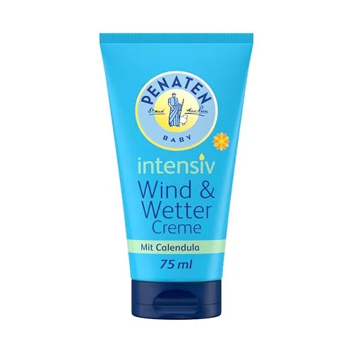 PENATEN KLEINE HELFER Wind & Wetter Creme 75 ml - Schützende Creme für empfindliche Haut, ideal für kalte und windige Tage. Perfekt für die tägliche Pflege von Babys und Kleinkindern.
