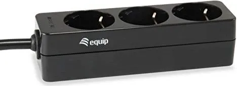 Equip Steckdosenleiste f?r USV 3fach Euro Schuko 1.80m