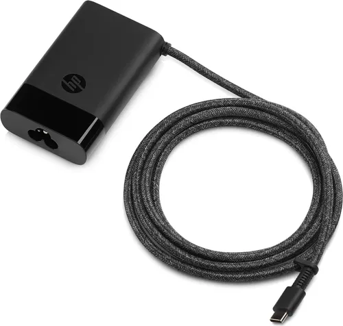 HP Slim Netzteil AC 65 Watt für EliteBook und ProBook - Laptop-Netzteile mit 65 Watt Leistung, ideal für verschiedene HP Elite und ProBook Modelle, sorgt für zuverlässige Energieversorgung unterwegs.