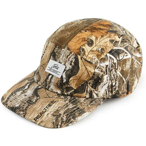 Fortis 5 Panel Realtree Angelcap - Sonstiges Angelzubehör, wasserabweisende DWR-Beschichtung und verstellbarer Riemen für optimalen Tragekomfort beim Angeln und in der Freizeit.