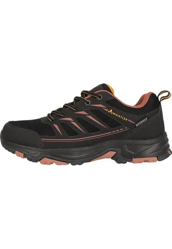 Outdoorschuh WHISTLER "Haksa", Gr. 38, orange-schwarz - Wanderschuhe in wasserdichter Qualität, mit rutschhemmendem Allwetterprofil für sicheren Halt auf rauen Terrains und komfortablem Tragegefühl.
