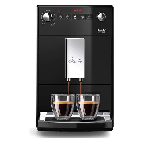 Melitta Kaffeevollautomat Purista F23 0-102 - App-Steuerung, extra leises Mahlwerk und individuelle Lieblingskaffee-Funktion