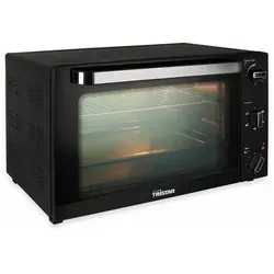 Tristar OV-3640 Minibackofen mit Heißluft-Funktion - 60l Backofen mit 5 Einstellungen und Timer, ideal zum Grillen, Backen und Toasten. Perfekte Ergebnisse für knusprige Brötchen und leckere Plätzchen.