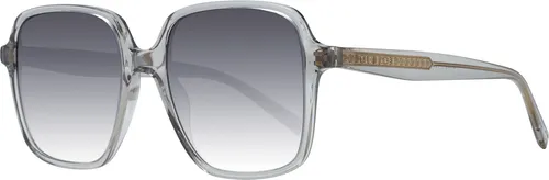Ted Baker TB1688 909 CRYSTAL LIGHT GREY Damen Sonnenbrillen - Sportbrillen für Damen mit elegantem grauen Rahmen, ideal für stilvolle Outdoor-Aktivitäten und perfekten UV-Schutz.