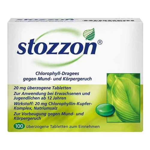 Stozzon Chlorophyll-Dragees 100 St