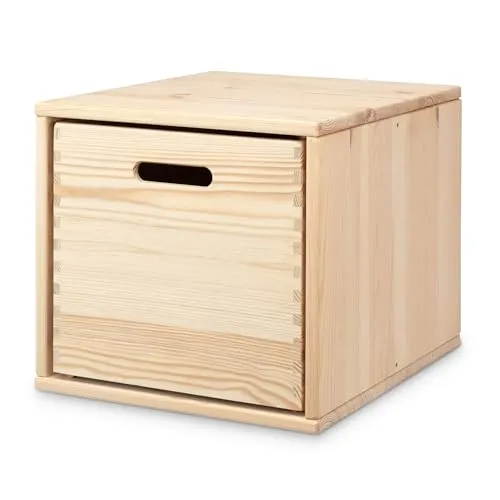 Ehrenkind® Regal für Kinderzimmer – Praktisches Aufbewahrungssystem aus Kiefer - Ideal für das Kinderzimmer: Das Ehrenkind Regal aus massivem Kiefernholz fördert Ordnung und Selbstständigkeit. Mit Fächern für Spielzeug und Bücher bietet es großzügigen Stauraum und passt perfekt in jede Einrichtung.