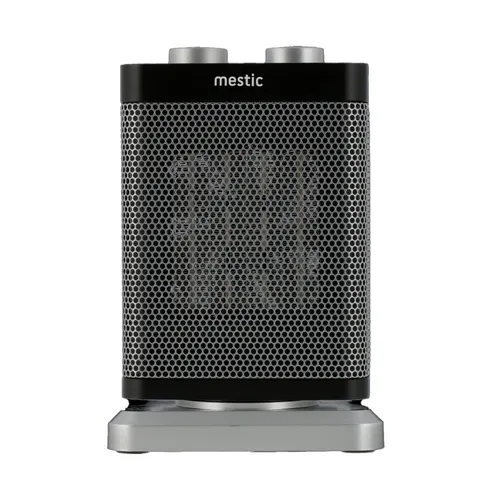 Mestic Keramikheizlüfter mkk-230, 1500 W - Heizlüfter mit 500/1500 Watt, oszilierend für gleichmäßige Wärmeverteilung, ideal für schnelle Beheizung von kleinen Räumen.