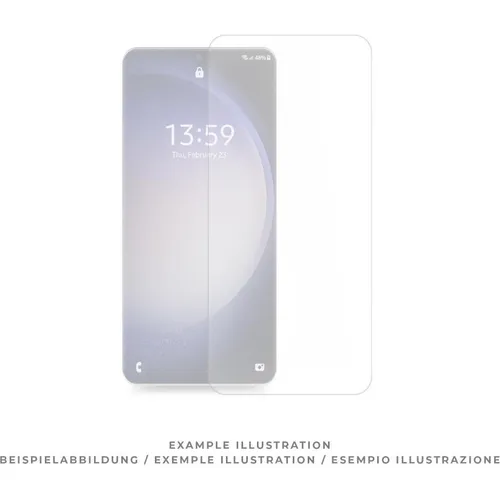 prio Displayschutzfolie aus gehärtetem Glas für Samsung S24 klar (1 Stk., Samsung Galaxy S24) (PSG-1177)