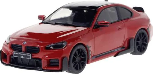Solido 421438234 - 1:43 BMW M2 G87 2023 Toronto rot - Fertiges 1:43 Modellauto aus Metall und Kunststoff, detailgetreu und perfekt für Sammler und Auto-Enthusiasten.