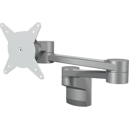 Dataflex ViewLite Monitorarm 222 - Neigbare Wandhalterung für 10" bis 24" Monitore - Monitorzubehör mit 360° Rotation und stufenloser Tiefenverstellung bis 450mm. Ideal für dynamische Arbeitsplätze und integriertes Kabelmanagement.