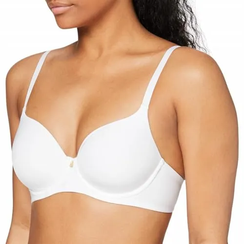 Triumph BH Body Make-Up Essentials WP Weiß C 95 Damen - Funktionsunterwäsche mit unsichtbarem Komfort und perfekter Passform - ideal unter enger Kleidung dank nahtloser, atmungsaktiver Spacer-Cups.