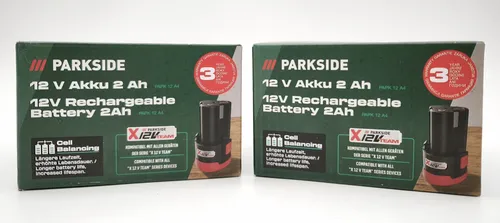 Parkside 12V Akku 2Ah »PAPK 12 A4« - Leistungsstarker Li-Ion Akku - Zuverlässiger 12V Lithium-Ionen Akku mit 2Ah für eine effiziente Energieversorgung Ihrer Elektrowerkzeuge. Ideal für den professionellen Einsatz.