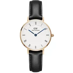 Daniel Wellington Petite Roman Numerals Damen Uhr 28mm - Elegante 28mm Damenuhr mit hochwertigem Quarzwerk. Stilvoll in Roségold, Silber oder Gold, ideal für jeden Anlass und perfekt kombinierbar mit unserer Schmuckkollektion.