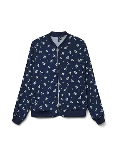 VERO MODA VMCOCO Blousonjacke - Stylische Bomberjacke - Funktionsjacken mit normalem Schnitt, Stehkragen und umweltfreundlichem Material aus 57% recyceltem Polyester für nachhaltigen Stil.